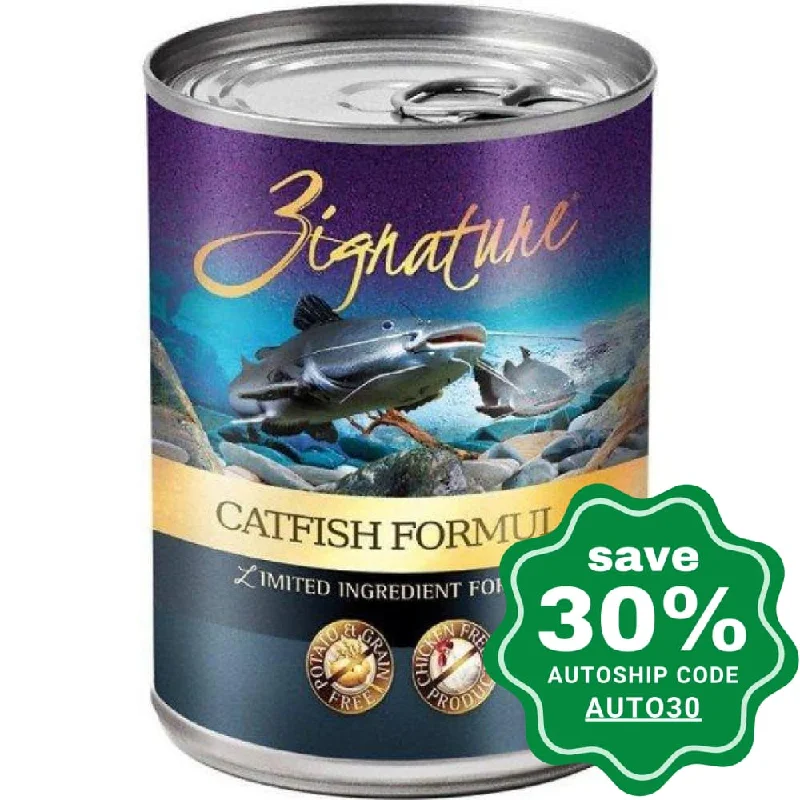 ultra-soft ferret blanket-Zignature - Canned Dog Food - Limited Ingredient - Catfish - 13OZ (min. 12 Cans)