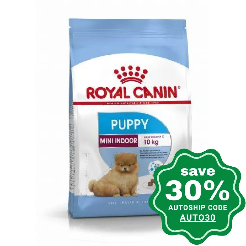 ultra-soft cat cave bed-Royal Canin - Mini Indoor Dog Food - Puppy - 3KG