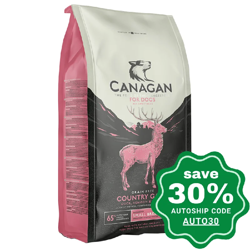 non-toxic aquarium gravel-Canagan - Grain Free Dry Dog Food - Small Breed Country Game - 2KG (Min 2 Packs)