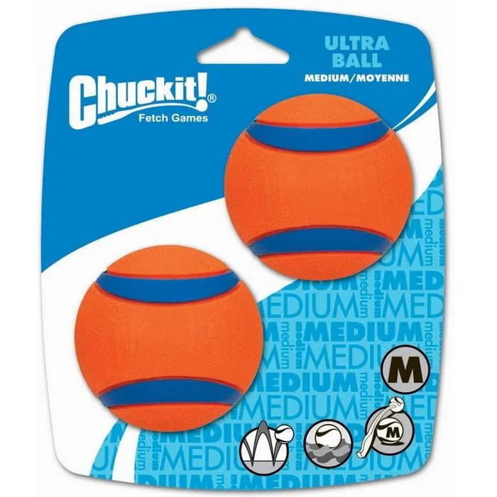 cat-friendly herbal calming diffuser-Chuckit Ultra Rubber Fetch Balls 5 Sizes