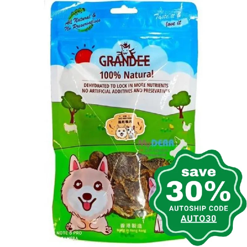 hamster cage cleaning spray-Grandee - Air-dried Treats For Dogs & Cats - Shark Bone - 50G