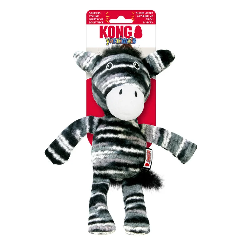 rabbit chew-resistant hay feeder-KONG Yarnimals Zebra