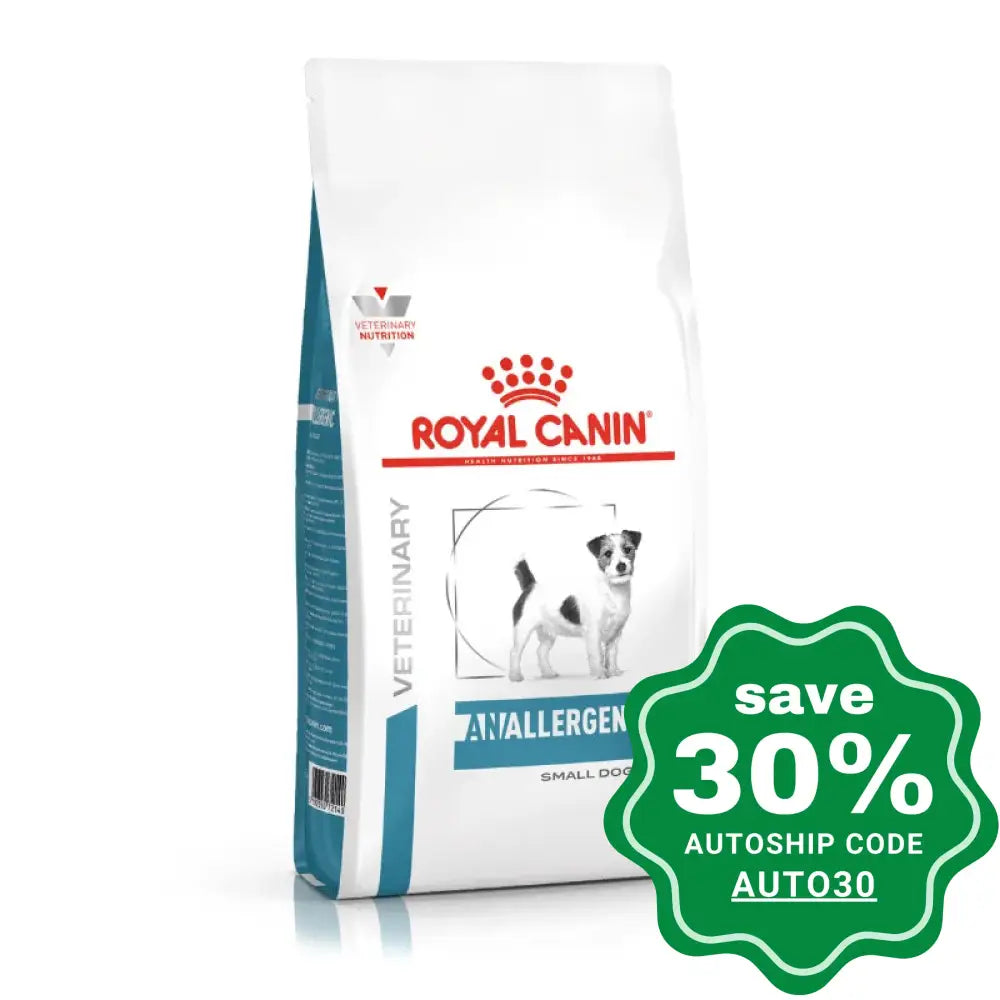 spill-proof travel water dispenser-Royal Canin - Veterinary Diet Anallergenic Dry Food for Small Dogs - 1.5KG