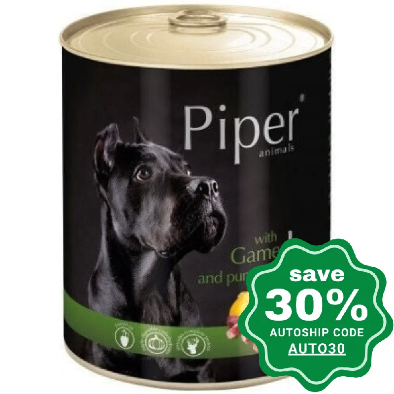 safe herbal flea spray for pets-Dolina Noteci - Piper Premium Wet Dog Food - Game & Pumpkin - 800G (Min. 12 Cans)