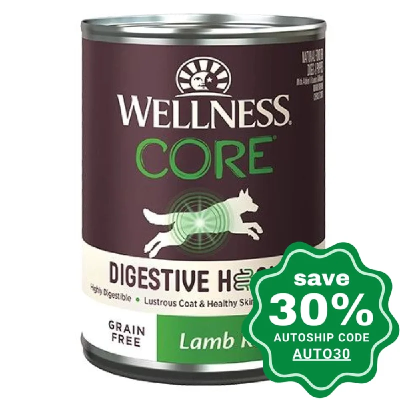 water-resistant dog winter boots-Wellness - CORE - Digestive Health Wet Dog Food - Lamb Pate - 13OZ (Min. 12 Cans)