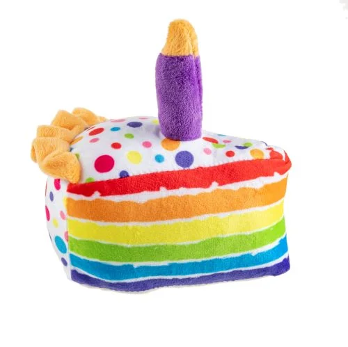 anti-scratch cat furniture cover-Happy Birthday Cake Slice Toy