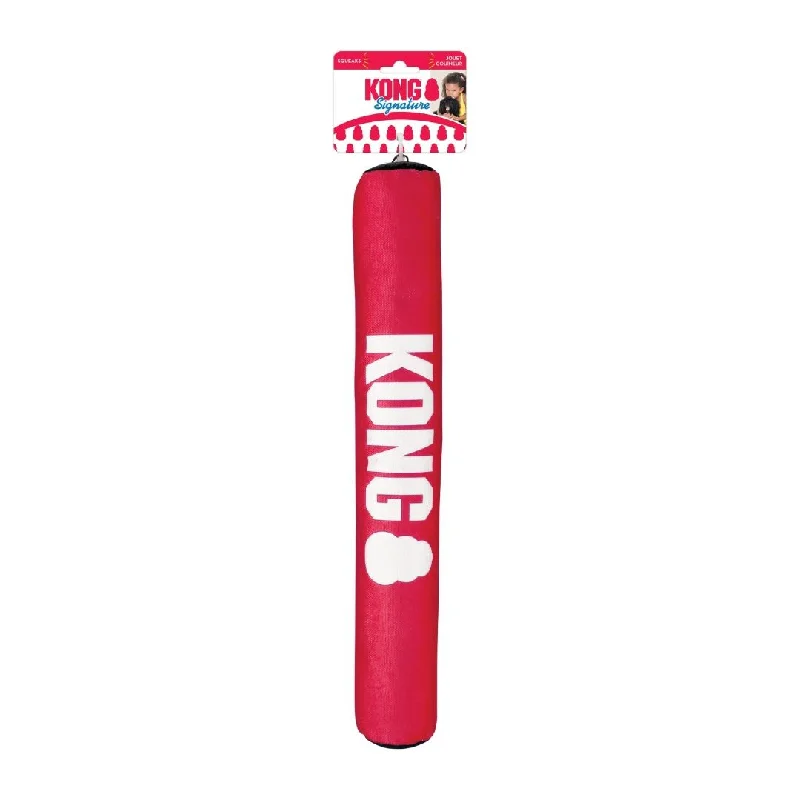 vet-recommended pet probiotics-KONG Signature Stick - Safe Fetch Toy with Rattle & Squeak Dog Toy