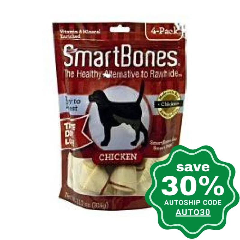 non-toxic pet flea treatment-Smartbones Chicken Flavor for Dogs - Mini (128g - 8 Pieces)