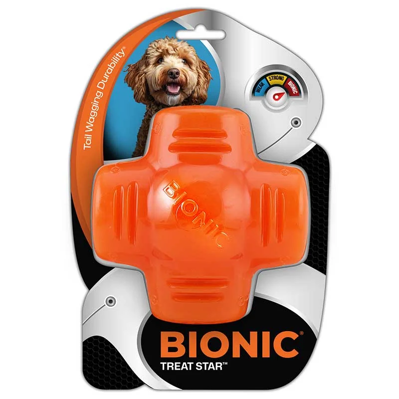 LED-lit interactive cat teaser-BIONIC Treat Star Dog Toy