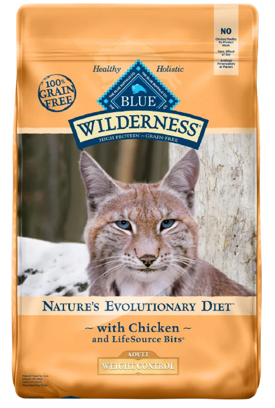 rabbit digging box-Blue Buffalo Wilderness High-Protein Grain-Free Adult Weight Control Chicken Recipe Dry Cat Food