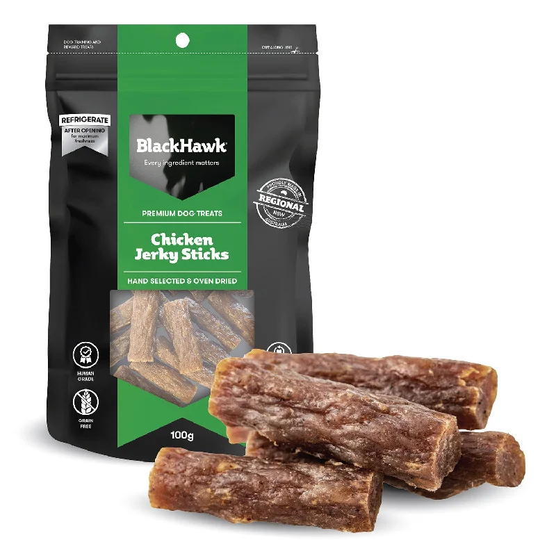 catnip-infused scratching pad-Black Hawk Chicken Jerky Sticks Dog Treat 100g