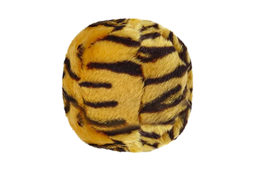 spill-resistant travel dog dish-Tiger Ball