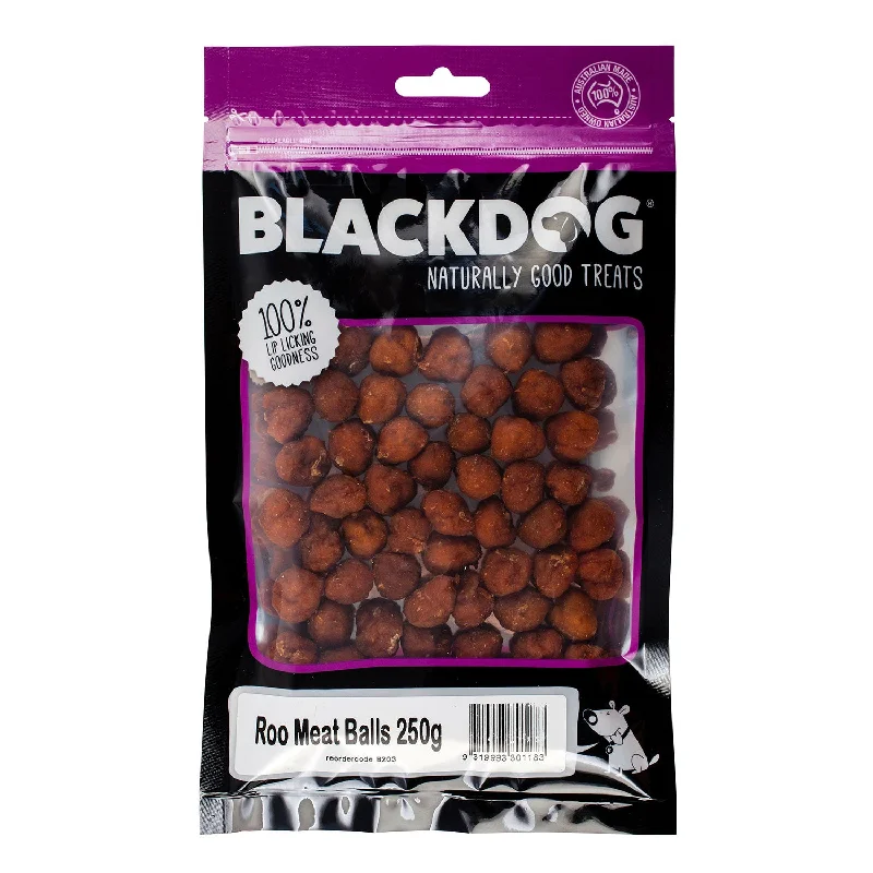 all-season dog hoodie-Blackdog Roo Meat Balls Dog Treat 180g