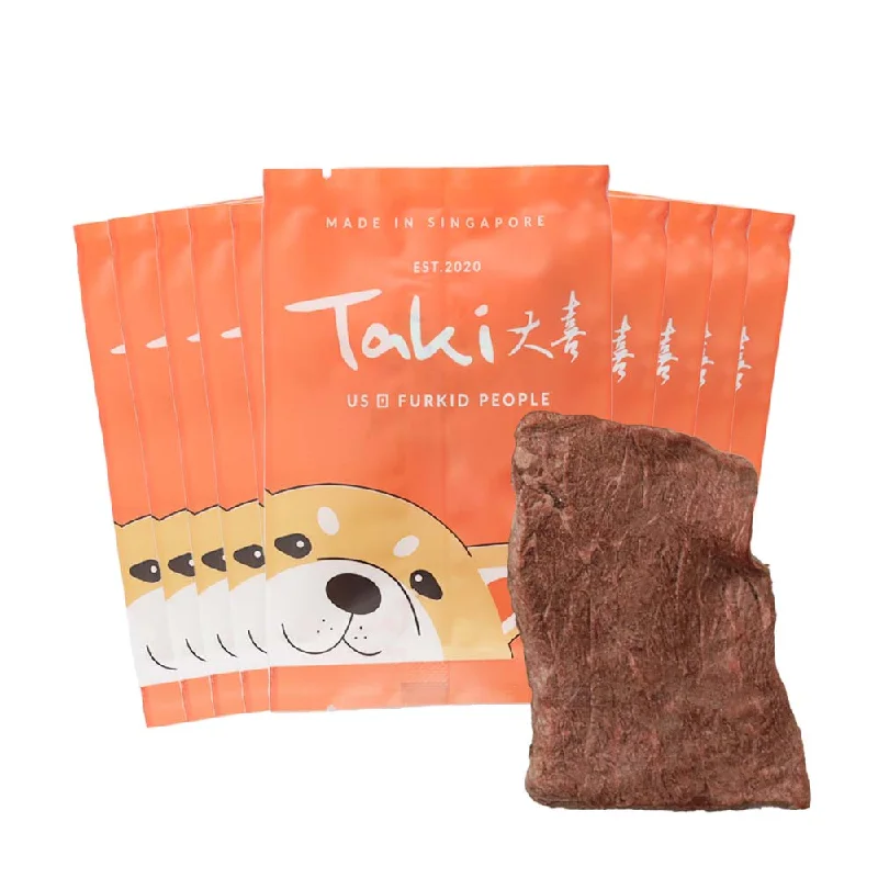 all-natural pet breath freshener-Taki Wagyu Beef Steak Grain-Free Freeze-Dried Treats For Cats & Dogs (12 Packets) 84g