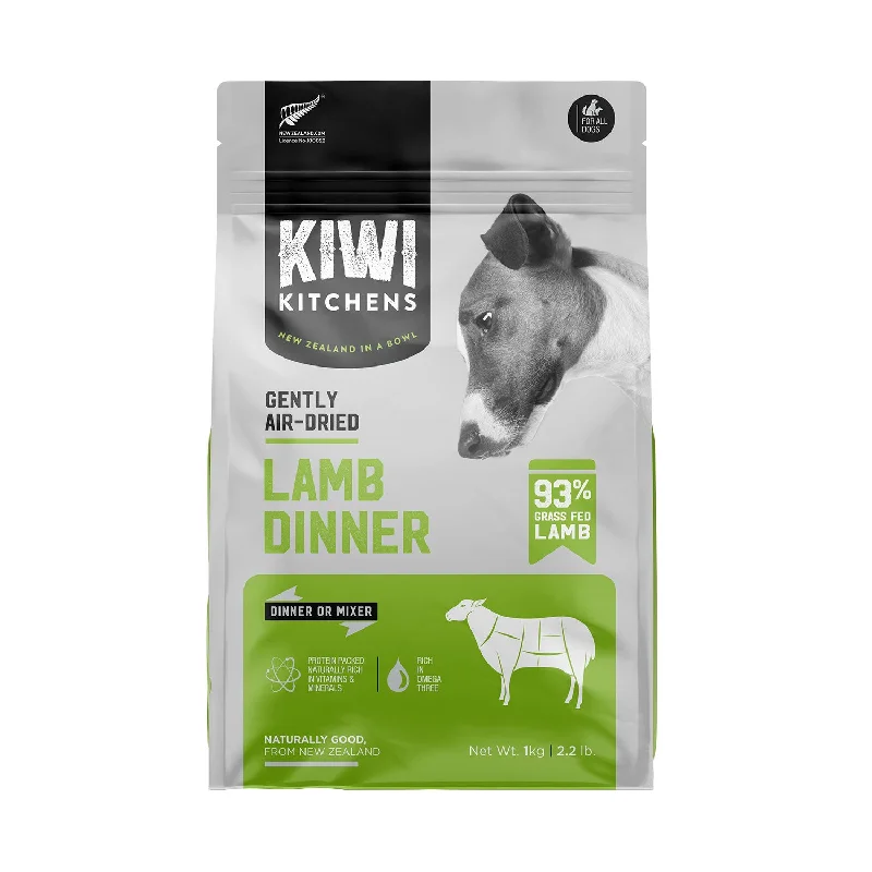 non-toxic natural fish tank cleaner-Kiwi Kitchens Air Dried Lamb Dinner Adult Dog Food