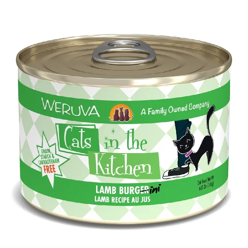 anti-itch dog shampoo-Weruva Cats in the Kitchen Lamb Burgerini Canned Cat Food