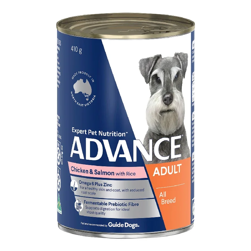 hamster climbing frame-Advance Chicken & Salmon Adult Canned Wet Dog Food