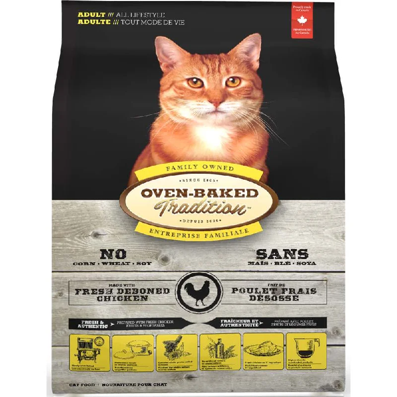 cat-friendly herbal calming diffuser-Oven-Baked Tradition Chicken Adult Dry Cat Food