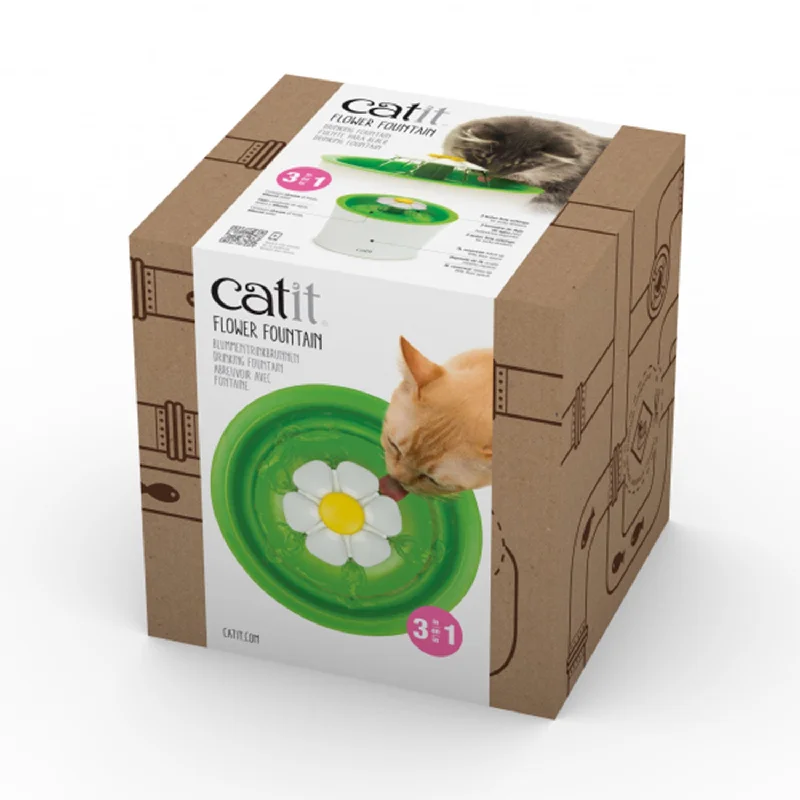 hamster climbing frame-Catit 2.0 Senses Flower Water Fountain