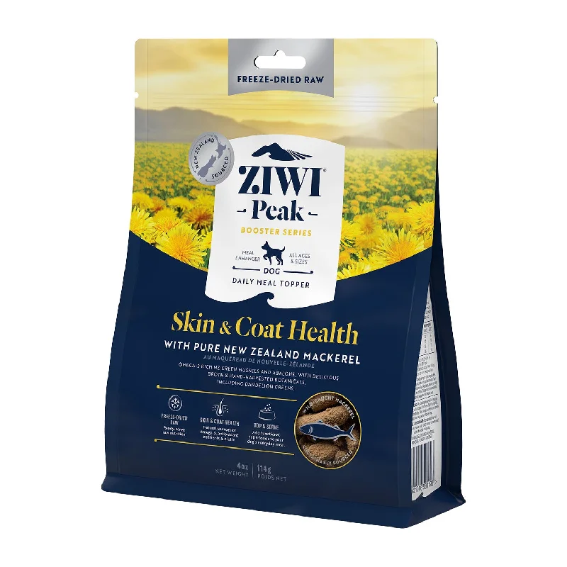 fish tank eco-friendly algae remover-ZIWI Peak Freeze Dried Dog Booster Skin & Coat