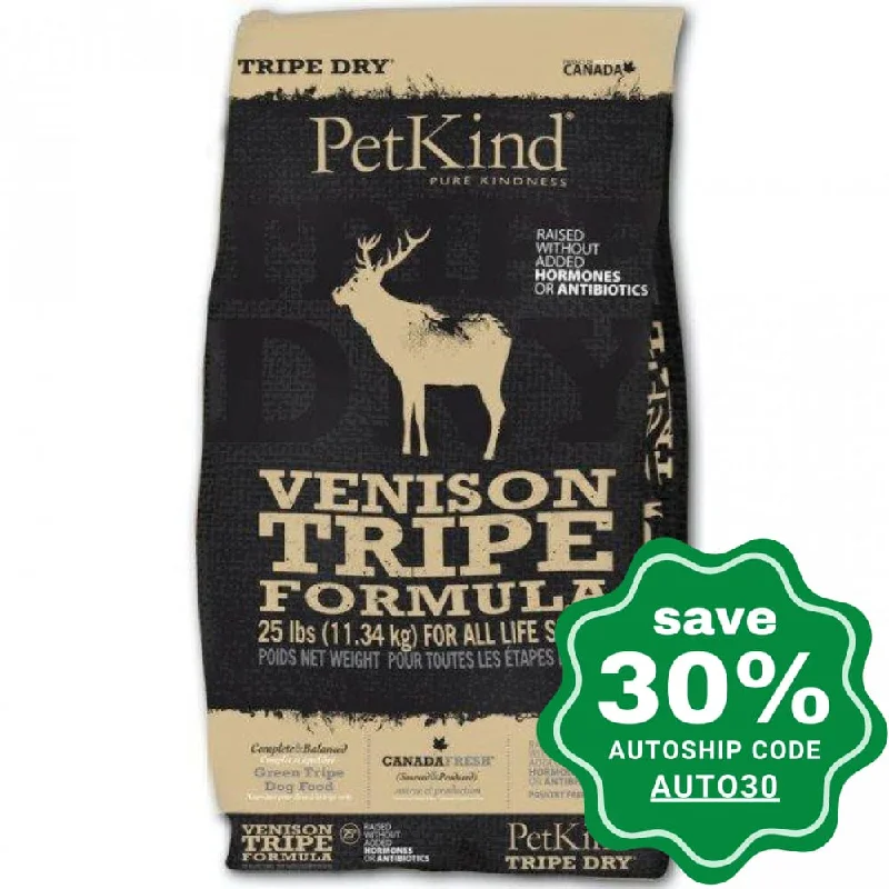 scratch-resistant pet sofa cover-PetKind - Dry Food for Dogs - Tripe Dry Venison Tripe Formula - 6LB