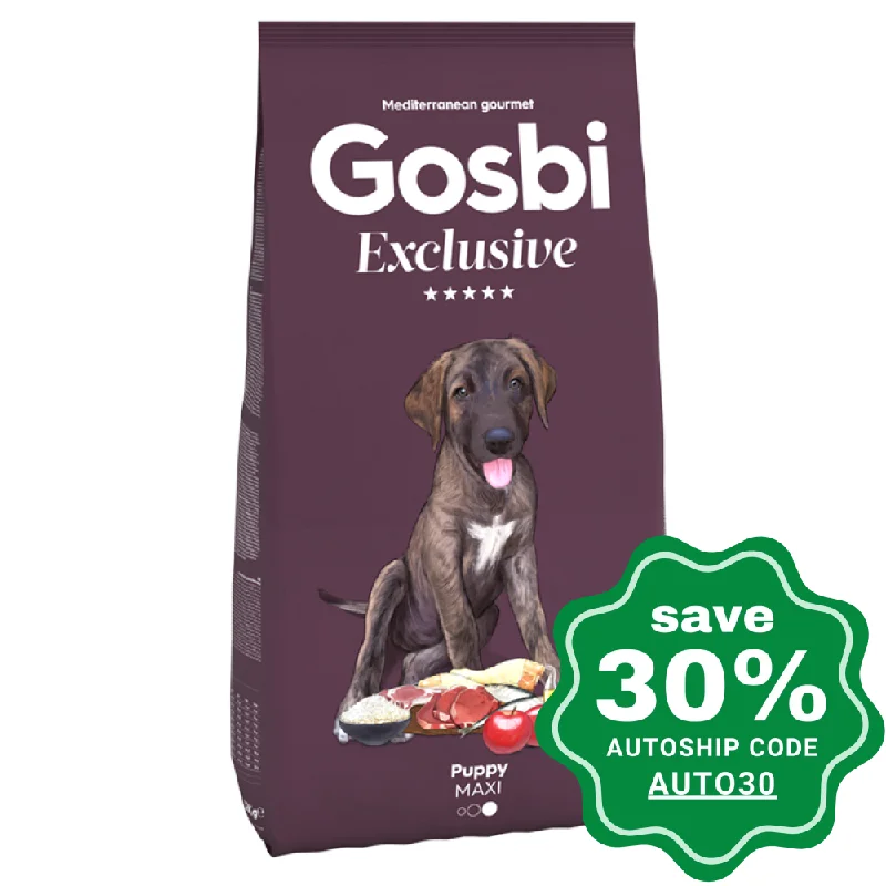 non-slip cat litter mat-Gosbi - Dry Food for Large Breeds Puppy - Exclusive Puppy Maxi Recipe - 12KG