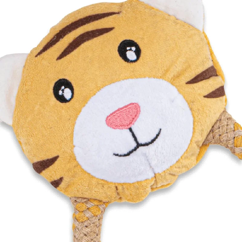 odorless eco-friendly dog wipes-Beco Hemp Soft Toy Tiger