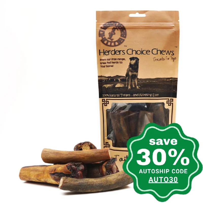 lightweight small dog winter boots-Mongolian Chews - Treat for Dogs - Herders Choice Chews - Dried Cow Tail Cut Large - 300G