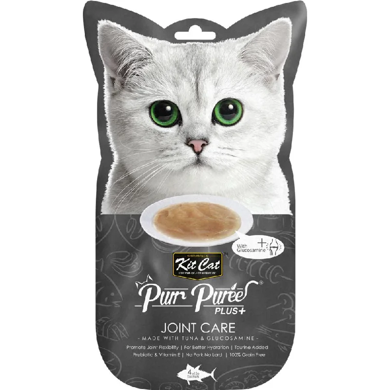 spill-proof dog food mat-4 FOR $14 : Kit Cat Purr Puree Plus Joint Care Tuna Cat Treats 60g