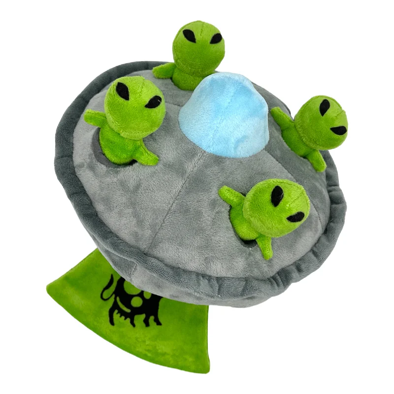 motion-activated pet water fountain-UFO And Aliens Dog Toy