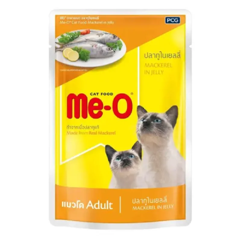 waterproof pet GPS tracker-Me O Mackerel In Jelly Adult Cat Wet Food