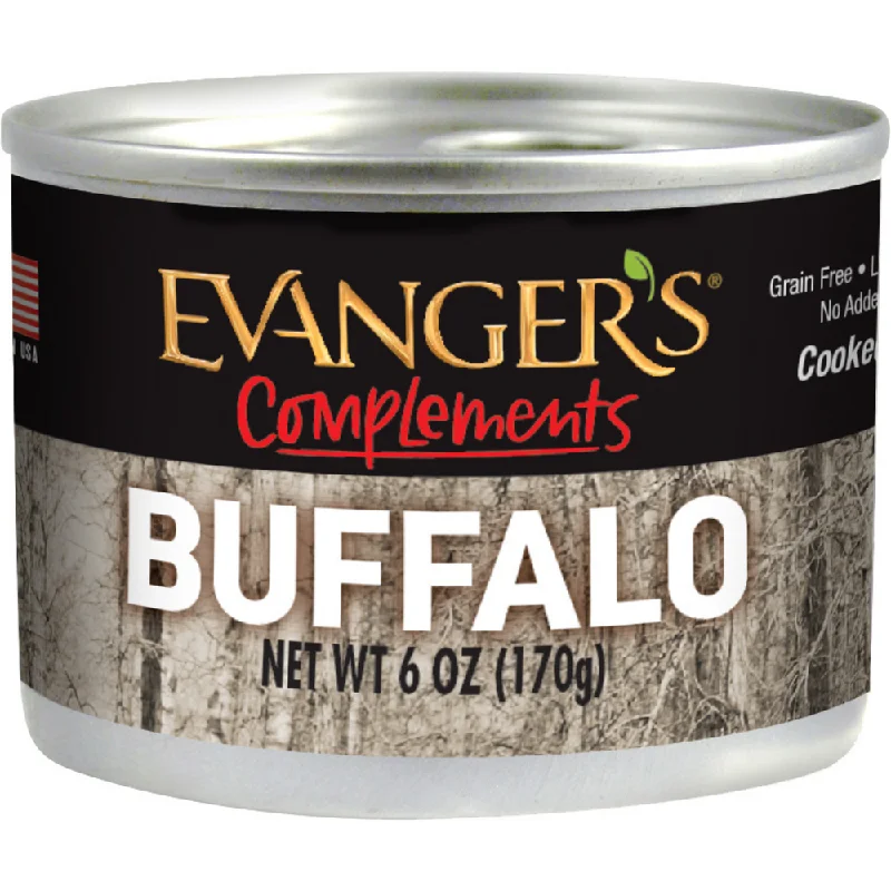 odorless eco-friendly dog wipes-Evangers Grain Free Buffalo Canned Dog and Cat Food