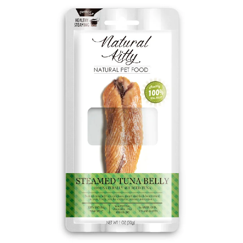 vet-approved bird vitamin supplement-6 FOR $15: Natural Kitty Original Steamed Tuna Belly Cat Treat 30g